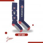 RIDING SOCKS HAPPY PAIR